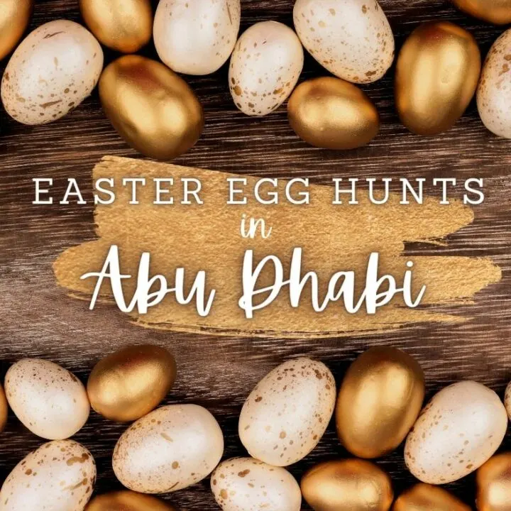 Easter egg hunt in Abu Dhabi