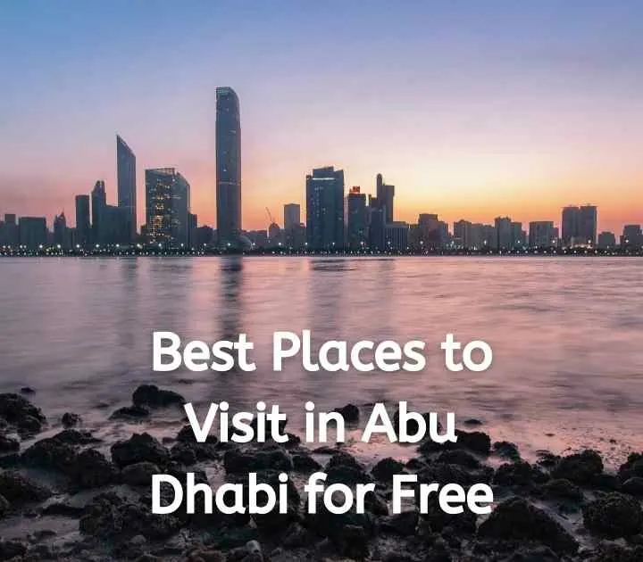 best places to visit in abu dhabi for free