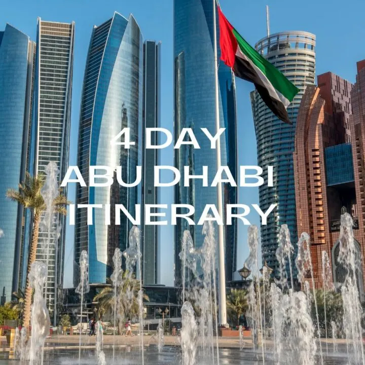 4 days in Abu Dhabi