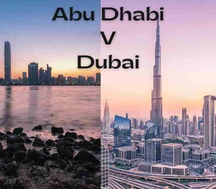 Abu Dhabi versus Dubai