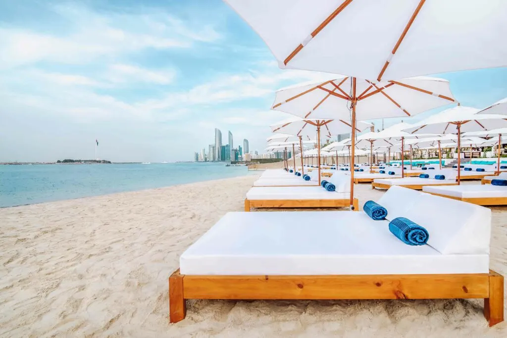 Beach club Abu Dhabi