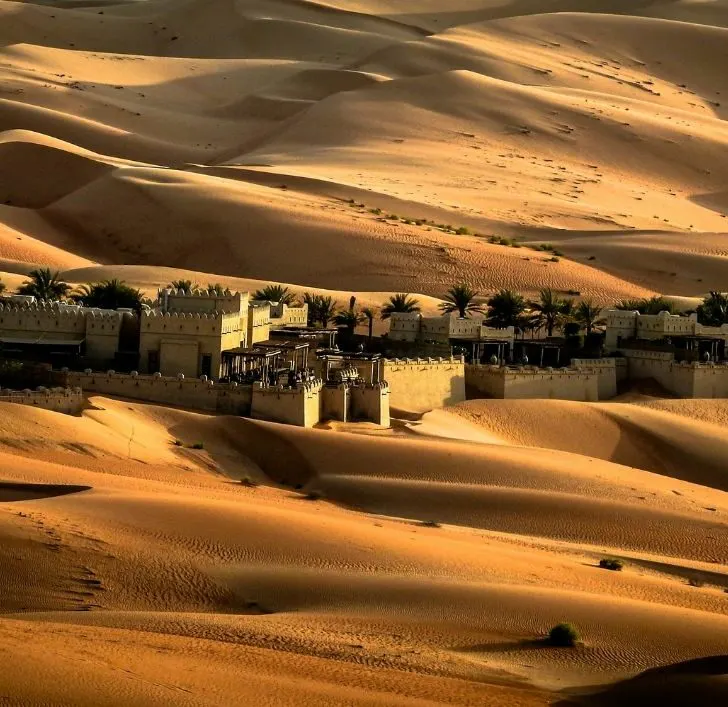 Desert hotels in Abu Dhabi
