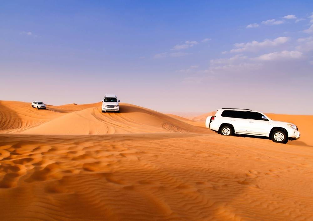 Desert driving course Abu Dhabi