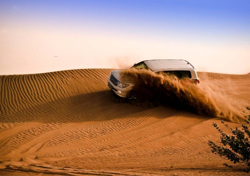Desert driving course Abu Dhabi