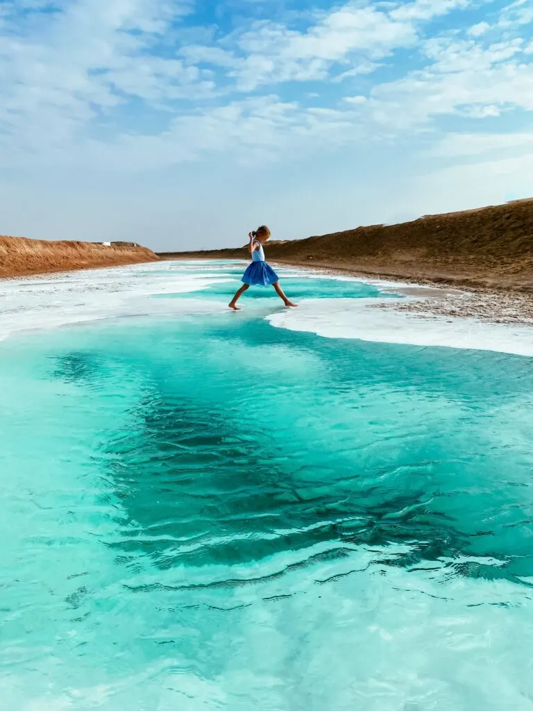 Long Salt Lake Abu Dhabi