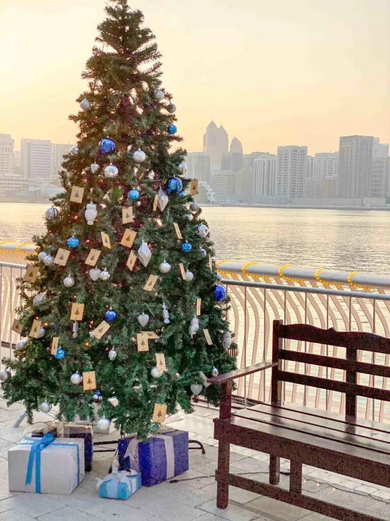 christmas trees in abu dhabi 