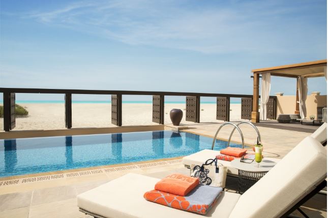 abu dhabi resorts with private pool