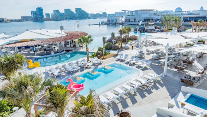 pool day passes in abu dhabi