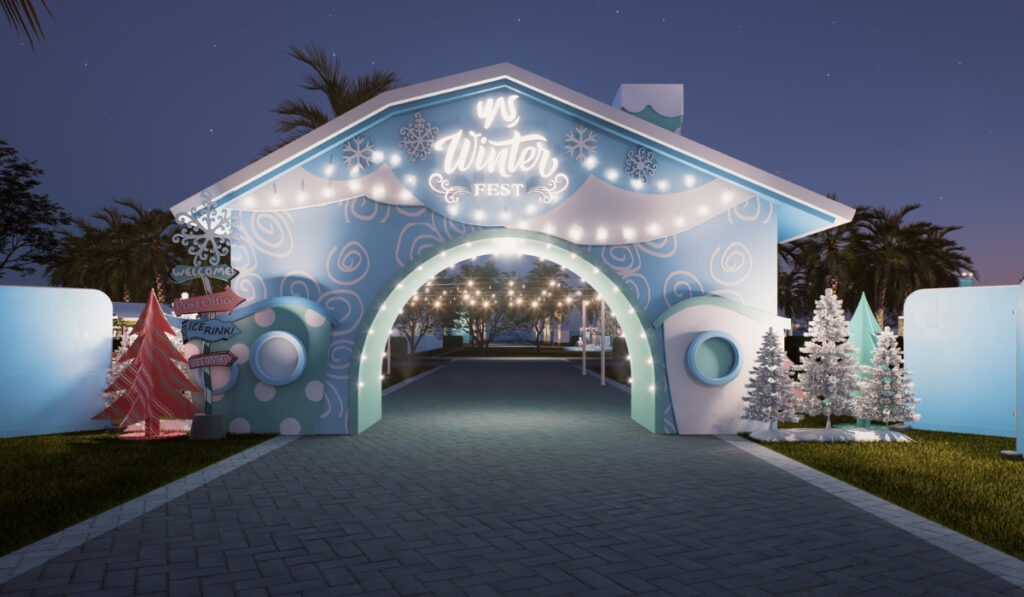 Yas Winter fest - christmas in abu dhabi