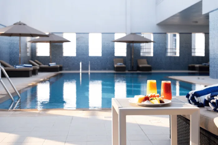 Jannah Executive Hotel Apartments pool view