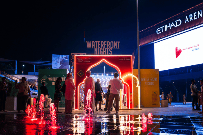 Check out the Waterfront Nights at Yas Bay Waterfront