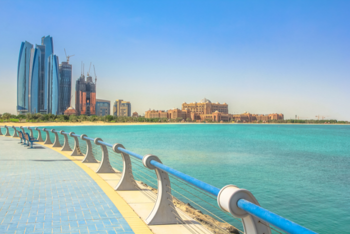 Abu Dhabi visually impaired beach