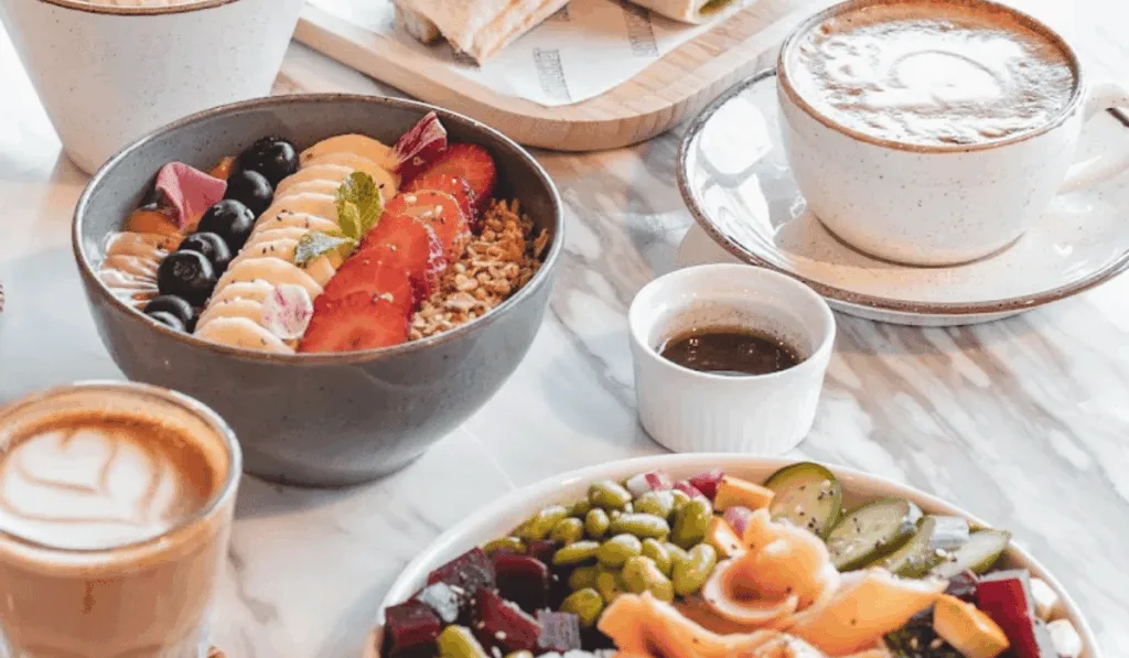 breakfast cafes Abu Dhabi
