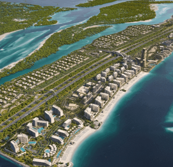 fahid island Abu Dhabi