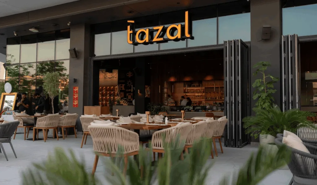 ťazal breakfast cafes Abu Dhabi