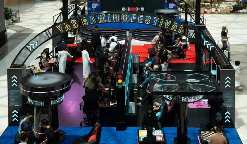 yas gaming festival at yas mall