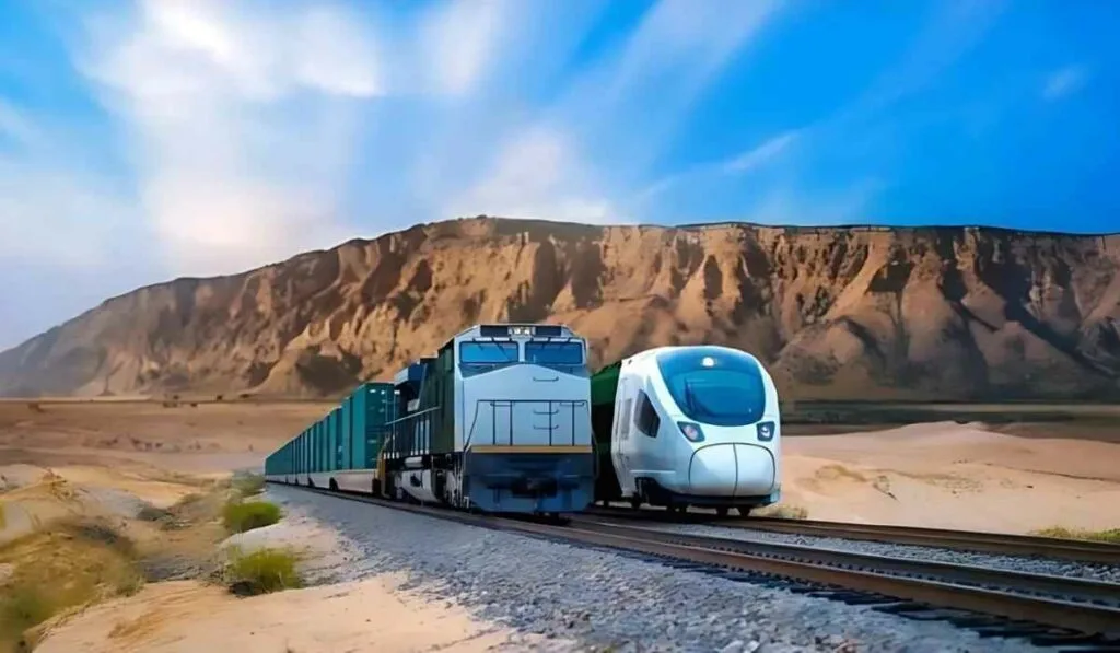 Hafeet Rail connects UAE to Oman
