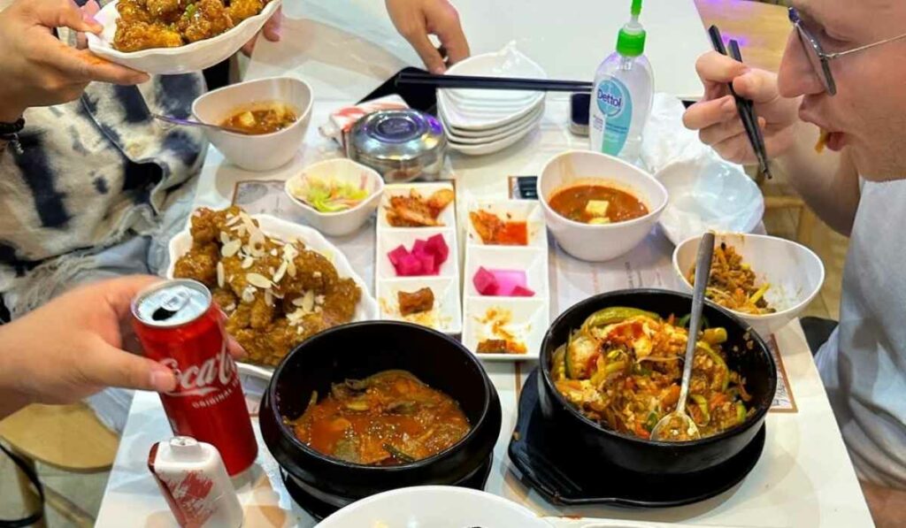 Korean kitchen restaurant