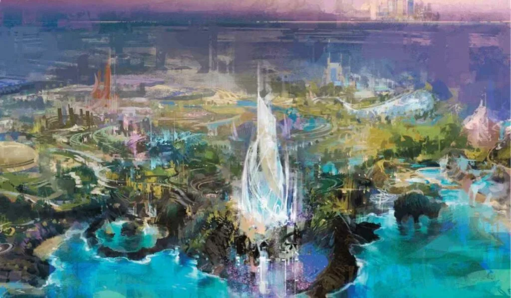 disneyland abu Dhabi castle update