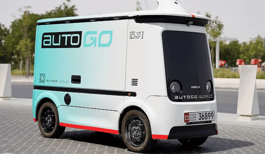 first self-driving delivery vehicle