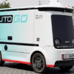 first self-driving delivery vehicle