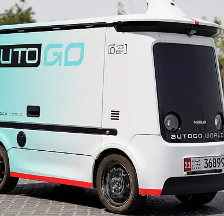 first self-driving delivery vehicle