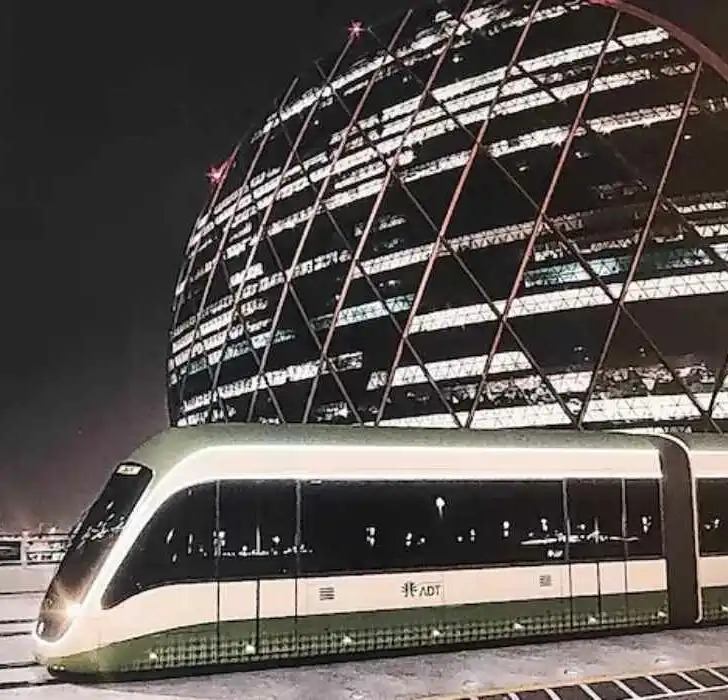 Abu Dhabi tram Yas Island