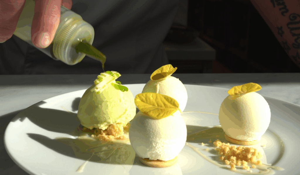 Desserts at Finz Beach Rotana Abu Dhabi