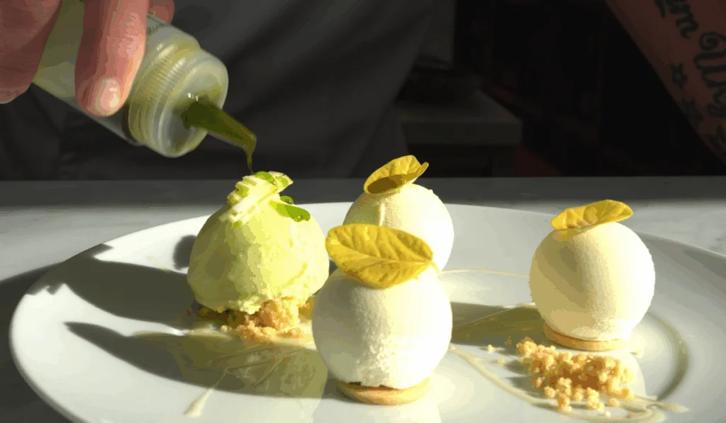 Desserts at Finz Beach Rotana Abu Dhabi