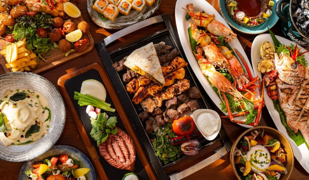 Saturday brunch in Abu Dhabi