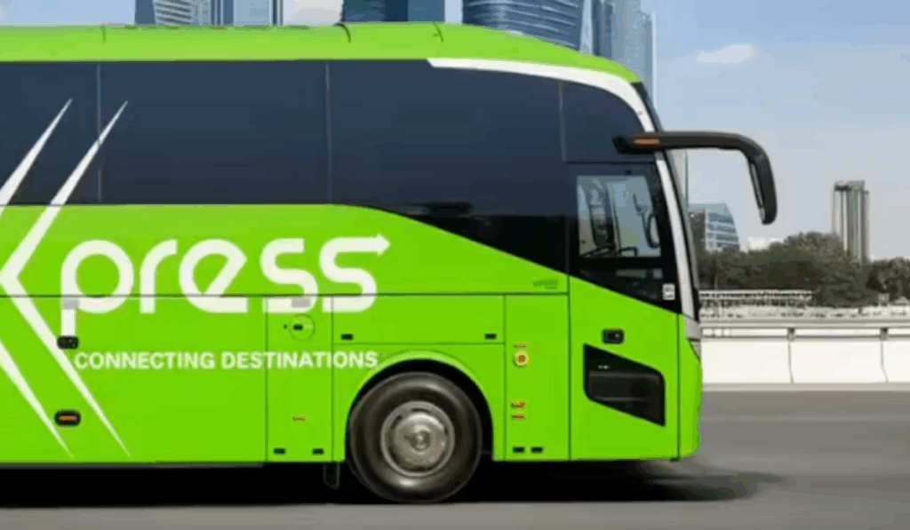 Non-stop bus from Dubai to Abu Dhabi