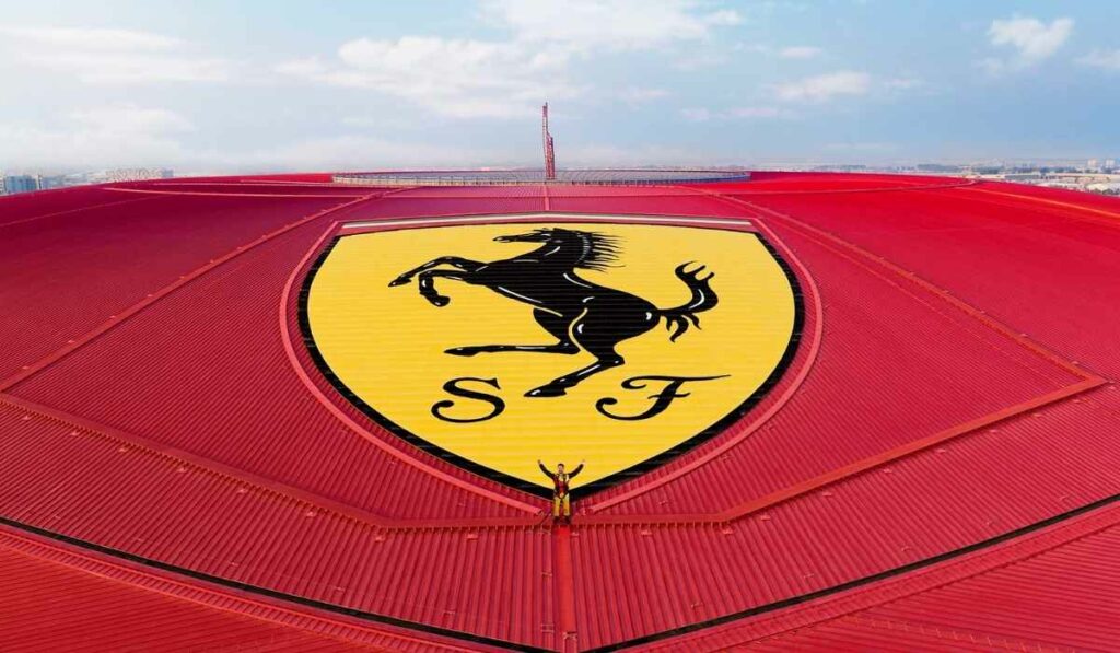 Roof Walk at Ferrari World Yas Island