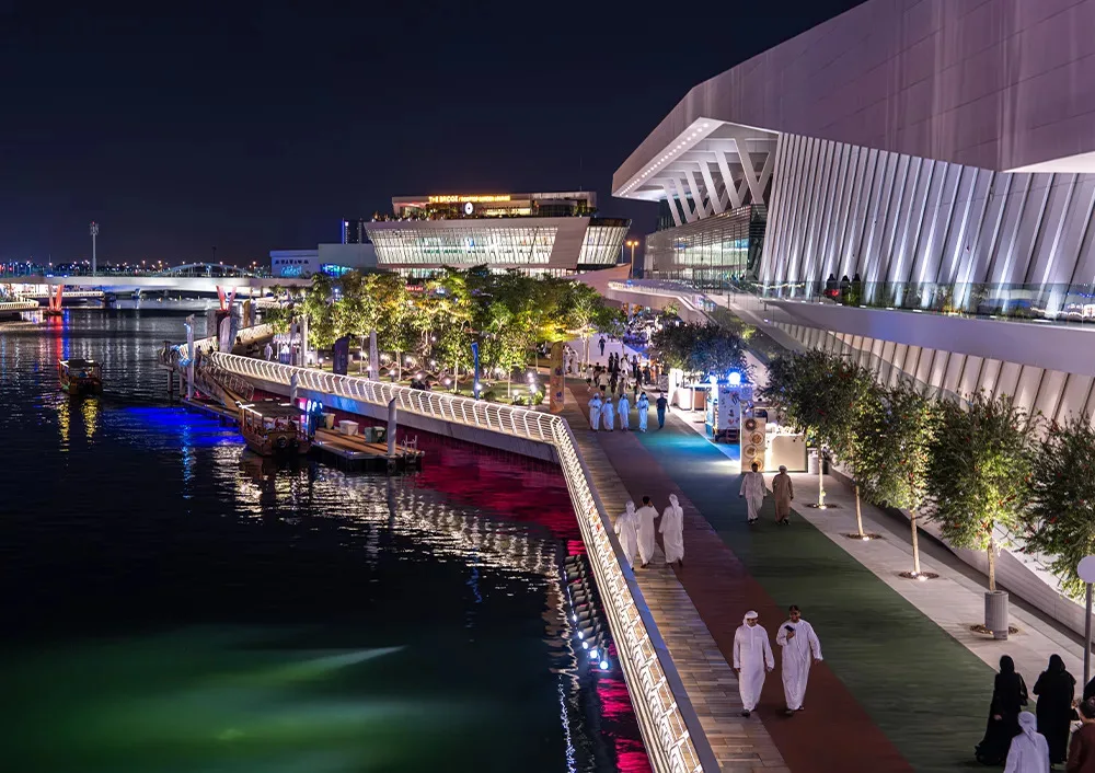 Walking routes in Abu Dhabi