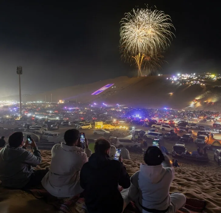 Liwa International Festival Abu Dhabi fireworks