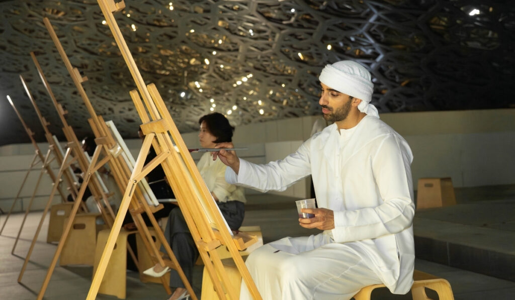 Louvre Abu Dhabi Night at the Museum