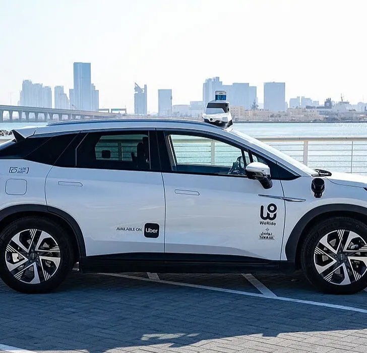commercial driverless taxis in abu dhabi