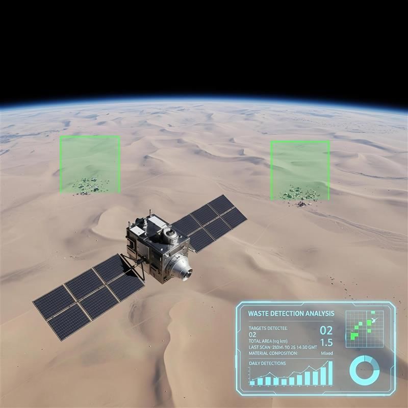 AI satellite monitoring in Abu Dhabi
