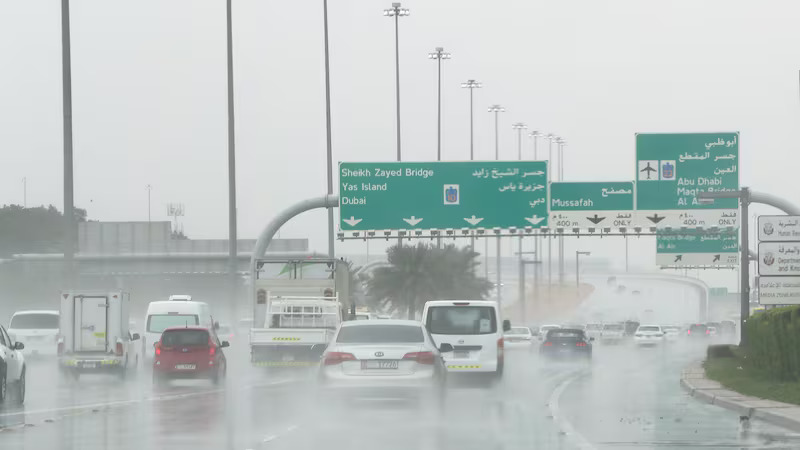 storms in Abu dhabi this week