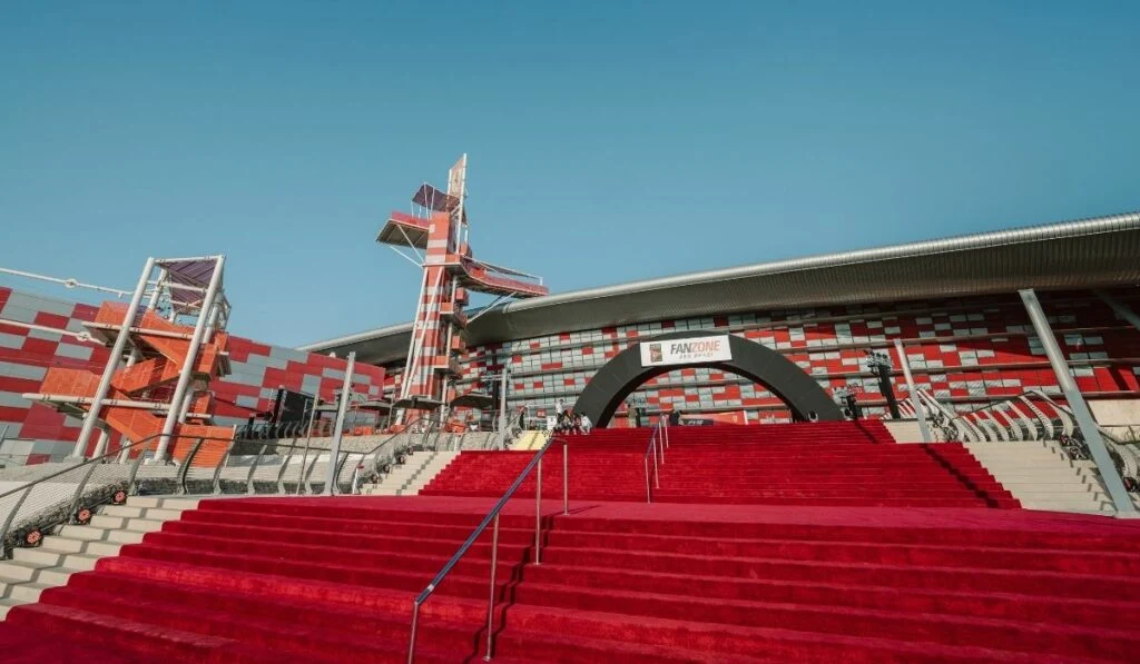 Ferrari World Yas Island Abu Dhabi Fanzone
