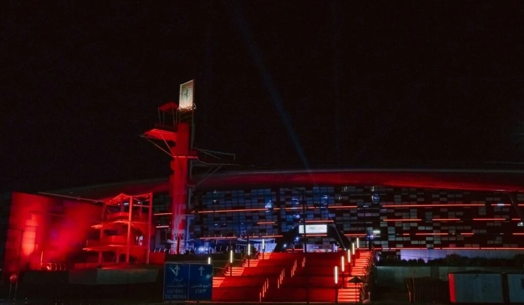 Ferrari World Yas Island Abu Dhabi Fanzone