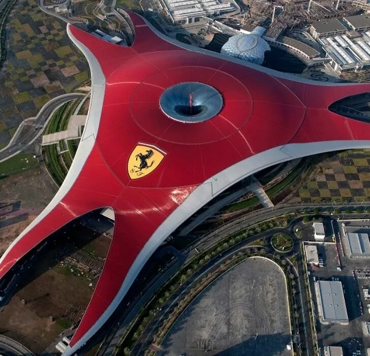Ferrari World Yas Island Abu Dhabi Fanzone