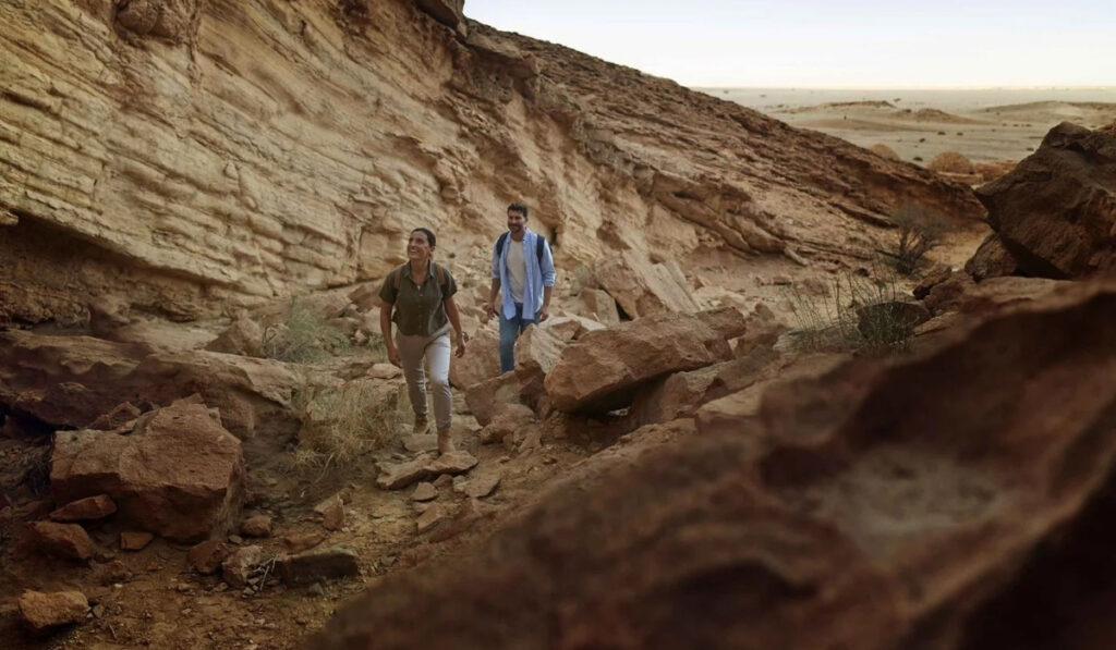 Jebel Hafeet hiking trails in the UAE