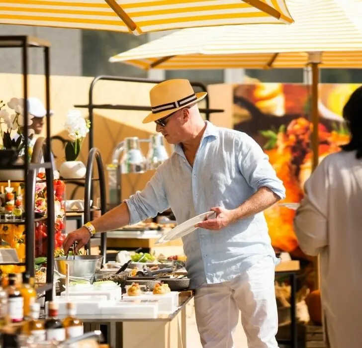 Feast brunch at Le Royal M&eacute;ridien Abu Dhabi