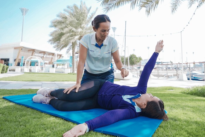 Outdoor Yoga in Abu Dhabi