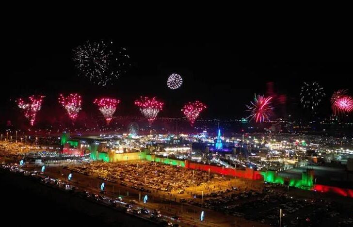sheikh zayed festival drone show