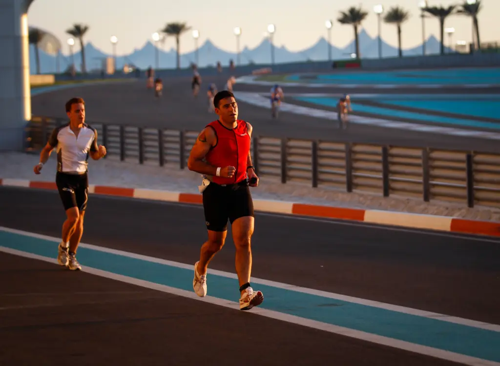 Yas marina - Running routes in Abu Dhabi