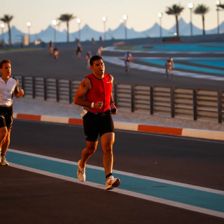 Yas marina - Running routes in Abu Dhabi