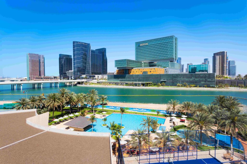 Al Maryah Island is the best area to stay in abu dhabi