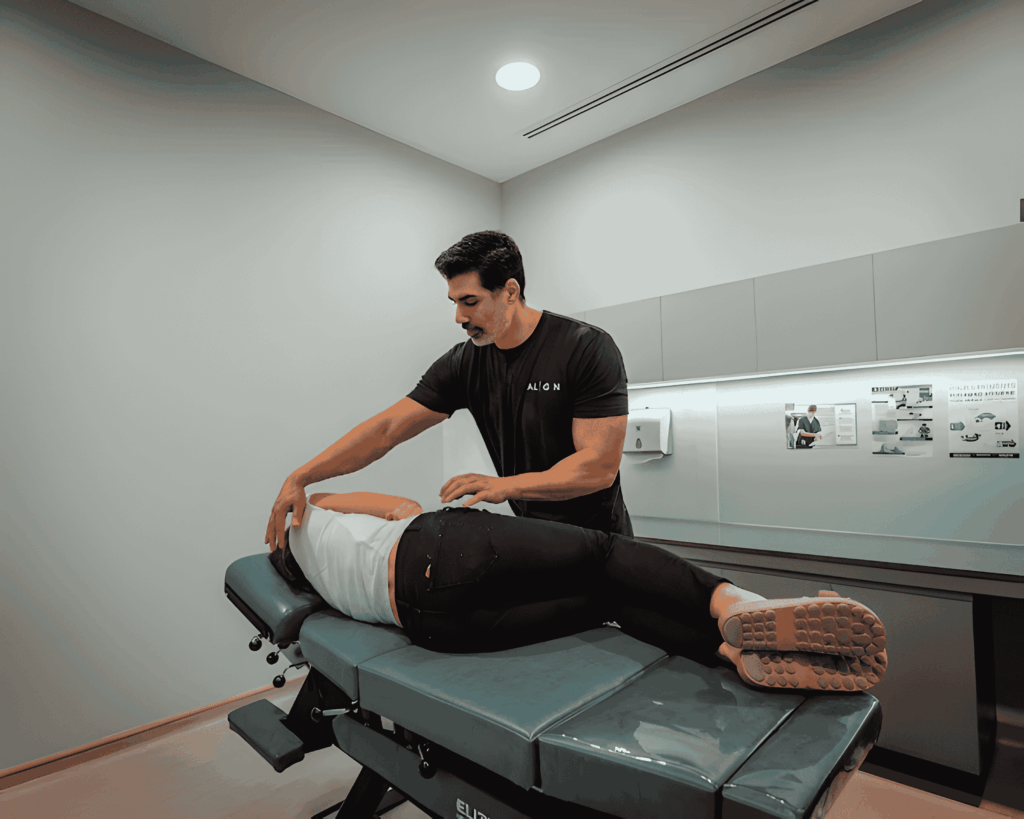 sports massage therapist at Align Health Scaled