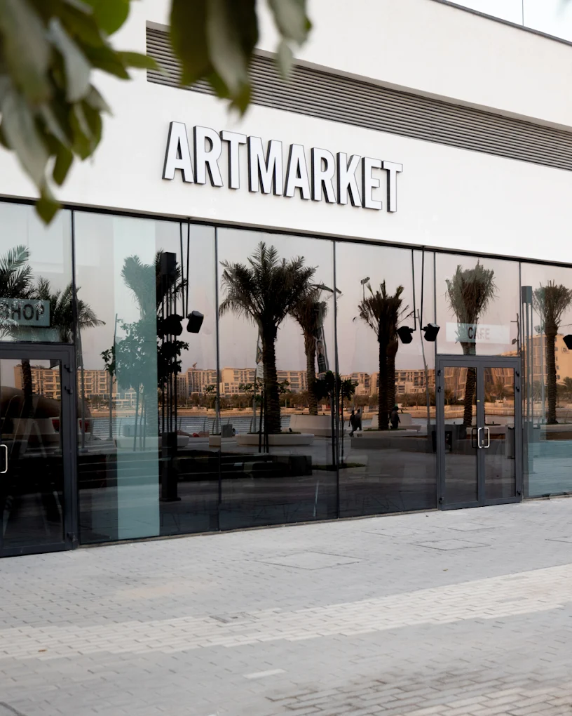 best coffee in abu dhabi at Art Market